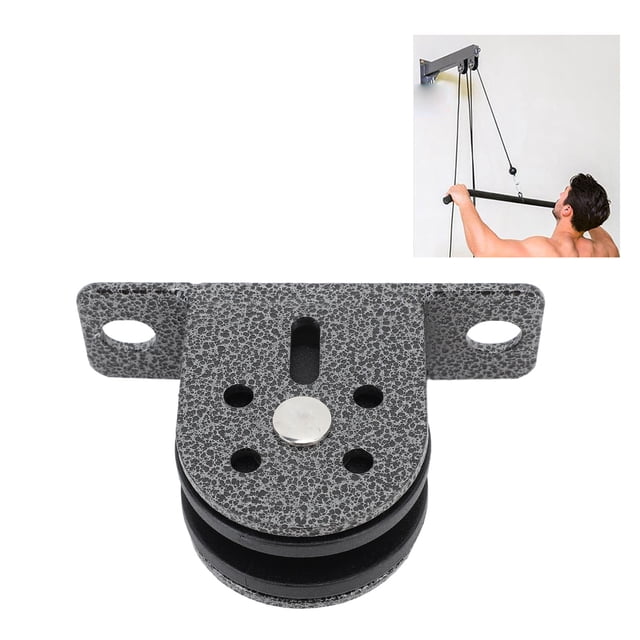 Polea Fija, Cable de Gimnasio Montaje de Pared de la Polea Altura Diy de Carga Fuerte para Abrenamiento