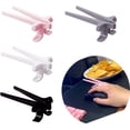 thumbnail image 1 of 4 pinzas para patata, palillos para los dedos, aptos para los jugadores, palillos auxiliares, práctico y duradero LYD Vajilla, 1 of 8