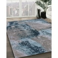 thumbnail image 3 of Ahgly Company Machine Washable Indoor Rectangle Industrial Modern Iron Gray Area Rugs, 5' x 7', 3 of 7