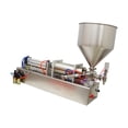 thumbnail image 2 of INTBUYING Paste Liquid Filling Machine Single Nozzle 1000-5000ml Horizontal Pneumatic Filling Machine for Cream Shampoo Toothpaste, 2 of 10