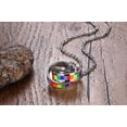 thumbnail image 4 of Rainbow Pendant Necklace with Chain, 4 of 4