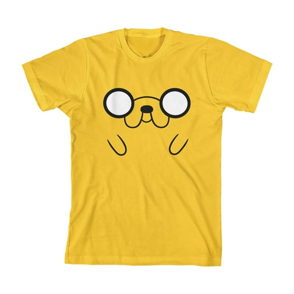 Adventure Time Jake the Dog Big Face Kids Yellow T-Shirt