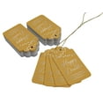 thumbnail image 3 of Inkdotpot Silver Foil Paper Hang Tags Happy Diwali Favor Tags 50 Pack, 3 of 6