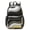 Black and Gold Marble Pattern-1, variant on Black and Gold Marble Pattern 17" Waterproof Oxford School Backpacks for Teens, S-Shape Padded Straps, for School, Travel, Hiking, Camping