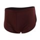 thumbnail image 4 of Pantalones Cortos para Hombre Pantalones Cortos Retro Calzoncillos Calzoncillos Básicos de cinturo Baja Bolsa Ropa Interior Suave café Yinane Ropa interior de los boxeadores de los hombres, 4 of 8