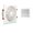 B-Lead wire remote, variant on Recessed Ceiling Ventilation Fan 30 cm Square Panel with Remote Handset for Household Kitchen Air Exchange Use