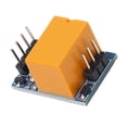 thumbnail image 3 of HUGFEGWE Relay Board, Light Indicator Anti Interference Micro Relay Board 3.3-5V Dc Micro Relay Module Board with Optocoupler for Home Appliance Control (1 Channel) CA919-159051, 3 of 9