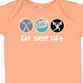thumbnail image 4 of Inktastic Weightlifting Eat Sleep Lift Sports Boys Baby Bodysuit, 4 of 5