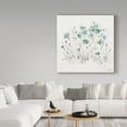 thumbnail image 3 of Trademark Fine Art 'Wildflowers II Turquoise' Canvas Art by Lisa Audit, 3 of 3