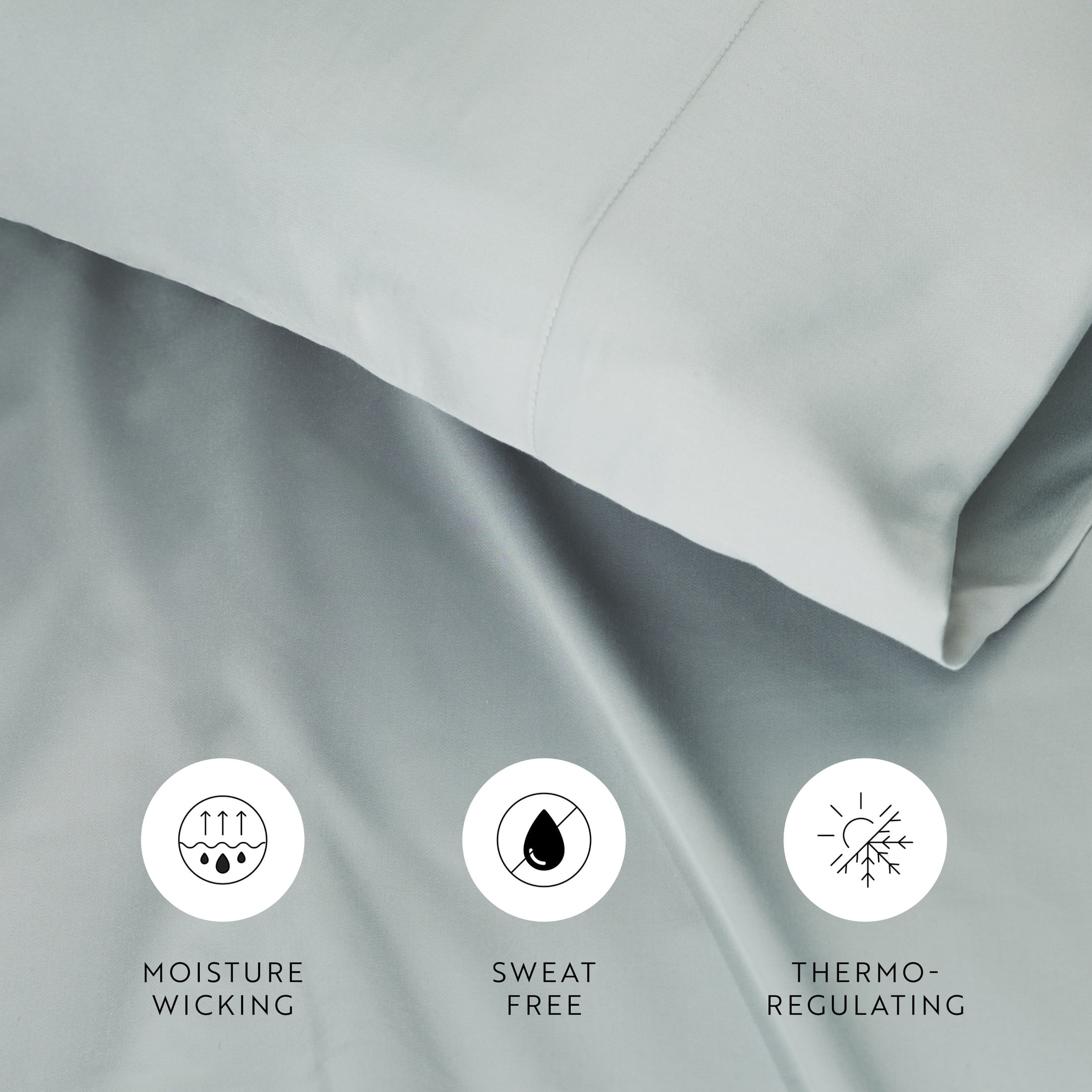 Luxury Cooling 100% Rayon From Bamboo Silky Soft Pillowcases by Comfort Canopy
