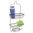 thumbnail image 3 of Home Basics Satin Nickel Shower Caddy Heavy Weight, 3 of 5
