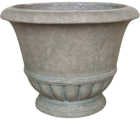 21 inch Manor Barrel Urn Greige