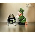 thumbnail image 2 of Pot of Gold Leprechaun Salt and Pepper Shakers Irish, 2 of 4