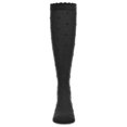 thumbnail image 2 of MeMoi Cotton Blend Swiss Dot Knee High Socks - Girls - Female, 8, Black, 2 of 7