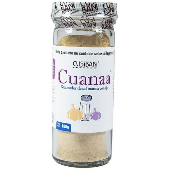 Cuanna Sal Y Ajo Cusibani Frasco 100g Sazonador Cusibani Original