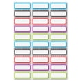 thumbnail image 2 of Ashley, ASH10077, Dry Erase Chevron Nameplate Magnets, 1 Pack, Multicolor, 2 of 3