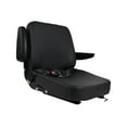 thumbnail image 3 of KLKCMS Universal Forklift Seat Cushion for Engineering Vehicle Loader Scrubber Armrest Manual Belt, 3 of 9