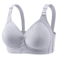 thumbnail image 6 of Jelly Bra Push Up Jelly Wireless Bra Full Coverage Supportive Bra for Women Workout Bras, 6 of 8