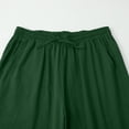 thumbnail image 6 of Flmaly vacation outfits for women High Waistband Women's Linen Wide Leg Pants Casual Loose High Waist Beach Haren Pants Pockets Vacation Outfits, 6 of 8