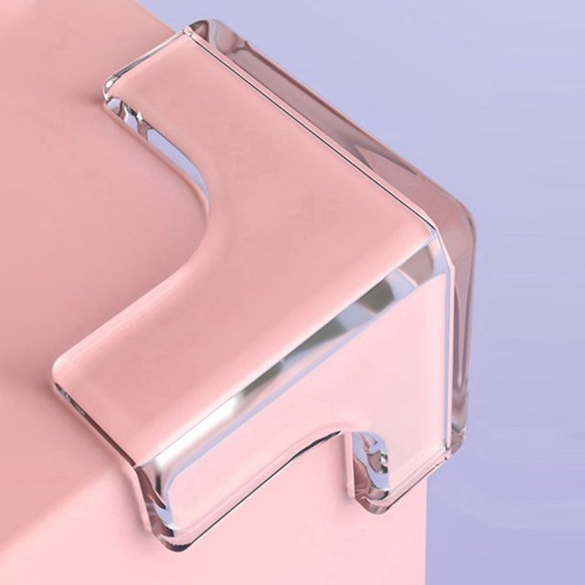 Protección De Borde De Esquina De Escritorio Para Niños 10 Uds. Protector de silicona de seguridad para bebés, cubierta de borde de esquina de escritorio para niños (en forma de T) Tmvgtek Libre de BPA