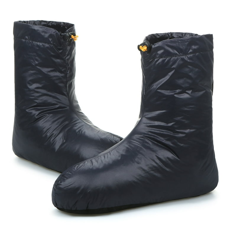 Down hot sale booties backpacking