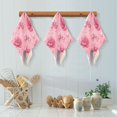 thumbnail image 5 of 6PCS Dish Towels and Dish Cloths Reuseable Dishcloths Sets for Washing Dishes, Cooking, Baking Size 11" x 11" Roses and Bows Pattern, 5 of 9