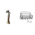 thumbnail image 1 of Figura de escritorio,Figuritas africanas,artesanías,artículos de escritorio coleccionables,Estatua de dama tribal,pieza de arte para decoración del hogar,Cesta de almacenamiento, 1 of 8