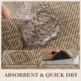thumbnail image 2 of VUNATE Kitchen Rugs 20"x47" Diamond Woven Non-Slip Kitchen Mat, Washable Absorbent Floor Rug with Durable Backing, Soft Low Profile Kitchen Rug for Sink Area, Entryway, Laundry Room Brown, 2 of 6