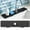 01#Black, variant on Bxaolu Silicone Faucet Mat for Kitchen Sink – 2 Splash Guard with Upgraded Outlet & Slope – 17.7x4.25 Inch Water Catcher & Sink Sponge Holder for Kitchen and Bathroom