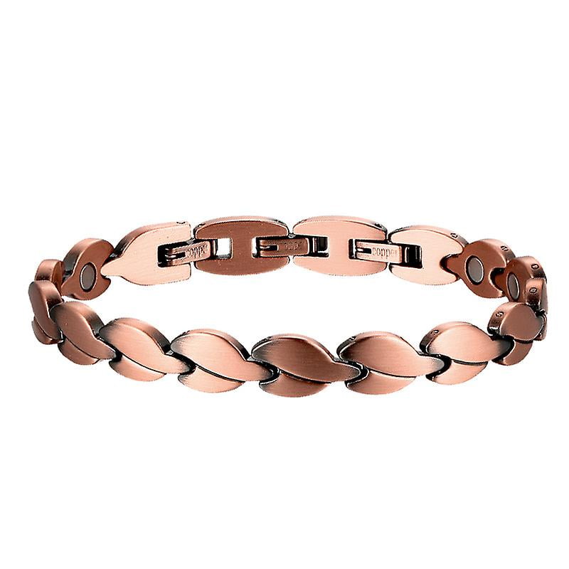 Copper Magnetic Bracelets For Women, Solid Copper Women Bracelet