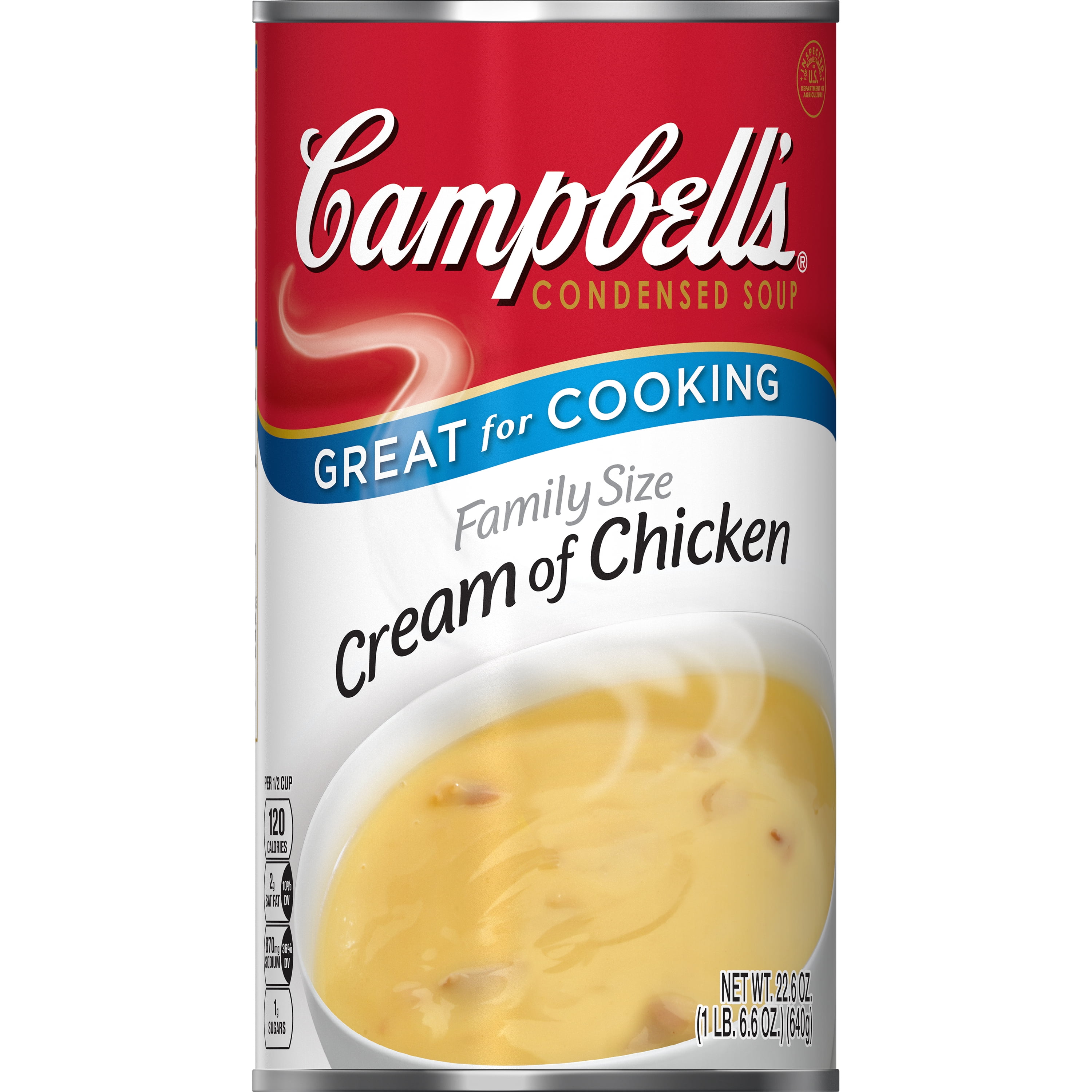 3 Pack Campbell S Condensed Family Size Cream Of Chicken Soup 22 6 Oz Walmart Com Walmart Com
