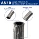 thumbnail image 4 of 1 Metro 10AN 5/8" Acero Inoxidable CPE Aceite Combustible Gas Línea Manguera para Auto, 4 of 7