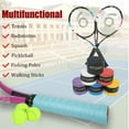 thumbnail image 6 of Tennis Grip Tennis Racket Grip Tape Absorbent Anti-Slip Tennis Overgrip for Tennis Badminton Pickleball Racquet Handle Grip Overgrips and Overwraps, Embossed Surface, 6 of 8