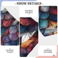 thumbnail image 6 of FORMRS Kids Pajama Pants with Pockets Size 6-8Y Boys Lounge Sleep Bottoms, Purple Dragon Scales Pattern, 6 of 8