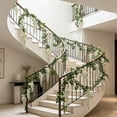 thumbnail image 6 of Artificial Forsythia Vine Fake Wisteria Garland - Plastic Flower Vine 70.8 inch for Wedding Arch Door Window Railings Home Decor Party Garden Decoration, 6 of 6