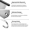 thumbnail image 5 of S Shaped Hooks For Camping Tent, Space-saving Tool With Heavy-duty Material For Party Light Hangers, Multi-purpose Accessory Hangers For Rv Awning And Garden Decorations (Gray, 15 Pairs), 5 of 5