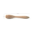 Wooden Honey Dipper Sticks Honey Dippers Server for Honey Jar Dispense