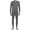 LightGrey, variant on GENTS BLISS Men Thermal Underwear Fleece Lined Thermals Tops and Bottom Sets Base Underwear for Men