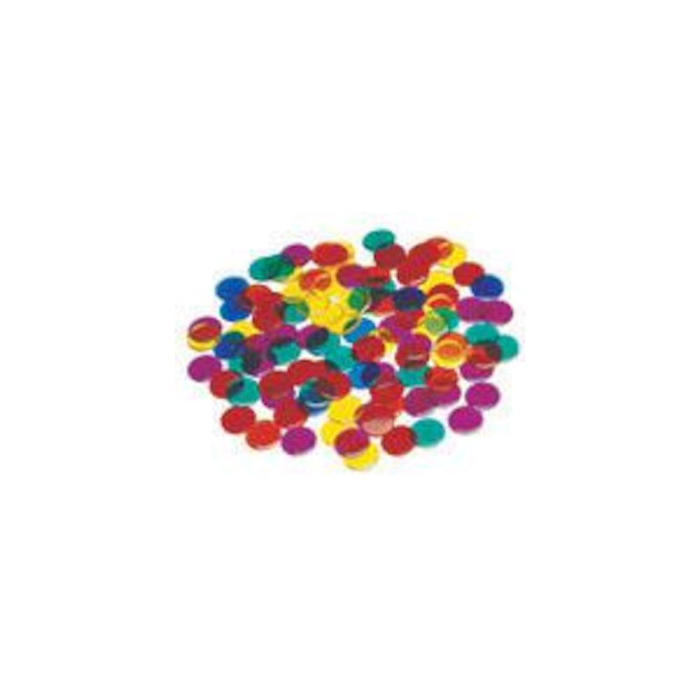 Learning Advantage Transparent Counters - .75" - Set of 1,000