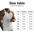 thumbnail image 4 of Inadays Men's Workout Tank Top Gym Fitness Athletic Shirts Quick Dry Bodybuilding Sleeveless Plain Muscle T Shirts, Wine Red, M, 4 of 7
