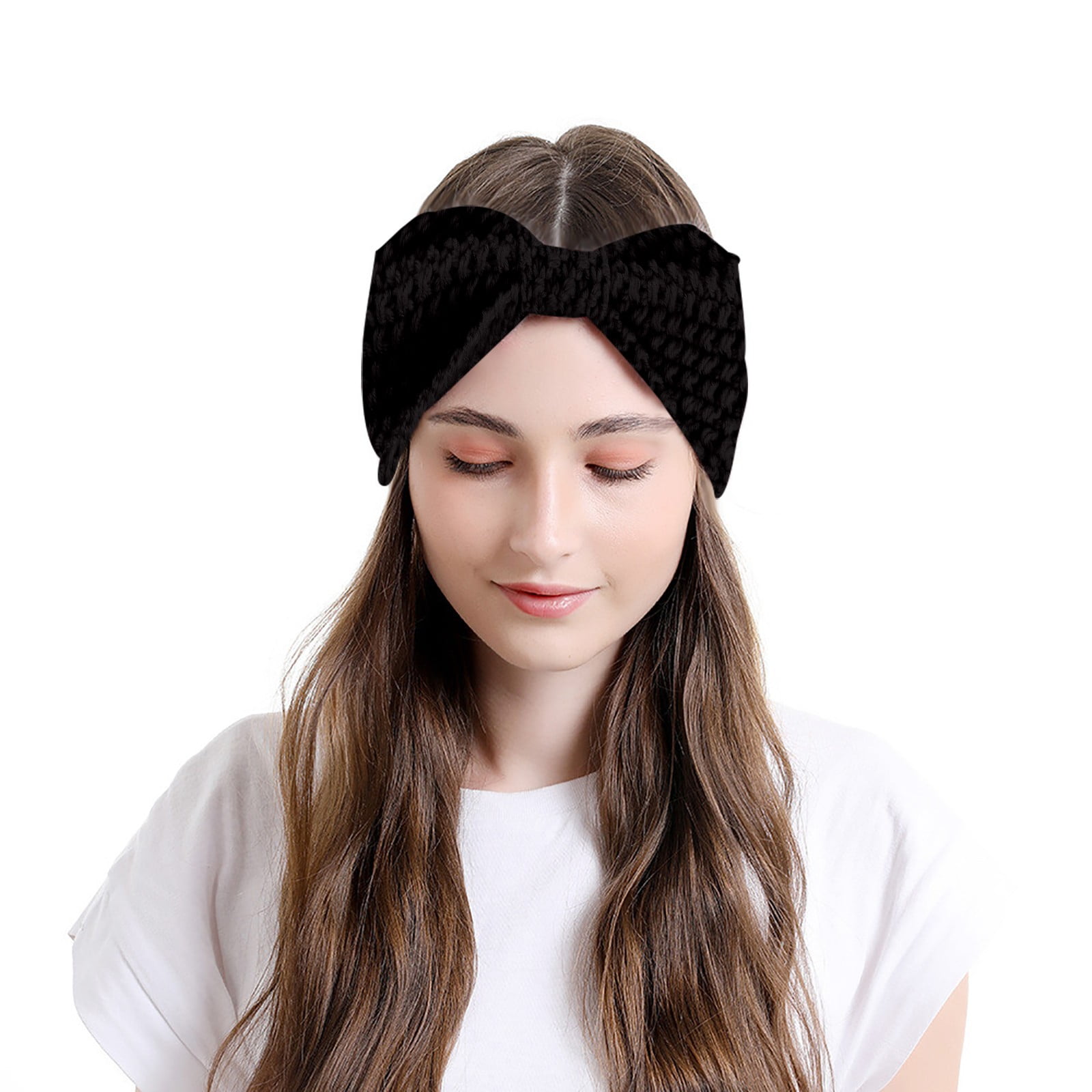 Headband,head bands for women's hair,Woman Adult Crochet Solid Headband
