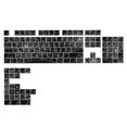 thumbnail image 1 of Ergonomic PBT Keycaps With Side Printed Characters Standard Height For 96/98/100/104/108 Keyboards for Seamlessly Typing, 1 of 4