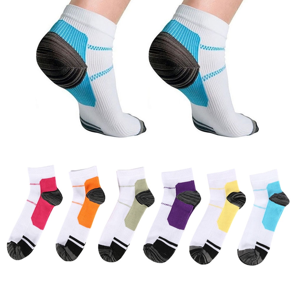 Everso Extreme Fit Compression Socks for Men & Women, 6 Pairs