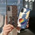 thumbnail image 2 of LYM-Phone Case For Nokia C210, Soft case Anti-dust Silicone Graffiti Dirt-resistant Card sleeve Shockproof Cute Anti-knock Cartoon TPU Back Cover Card slot Full wrap Waterproof Durable, 2 of 9