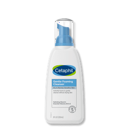 Cetaphil Gentle Foaming Cleanser, Face Wash for Sensitive and All Skin Types, 8 oz