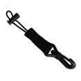 thumbnail image 1 of Adjustable Regulator/ Holder Retainer Clip Lanyard For Scuba Diving & Snorkeling - Black, as described, 1 of 8