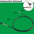 thumbnail image 2 of Stop Choke Bowden Cable Wire Control Bonnet Throttle Engine Fuel Commercial 2-5m, 2 of 13