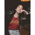 thumbnail image 2 of Bavarian Hat Autumn Leaves T-Shirt Women -Image by Shutterstock, Female 5X-Large, 2 of 4