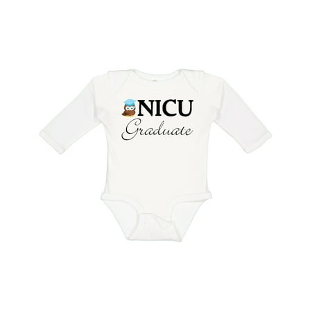 

Inktastic Newborn NICU Graduate Boy Gift Baby Boy Long Sleeve Bodysuit
