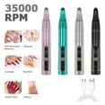 thumbnail image 2 of USB Rechargeable Portable 35000Rpm Electric Sander Nail Grinder Nail Polisher ,at Salon Home, 2 of 6